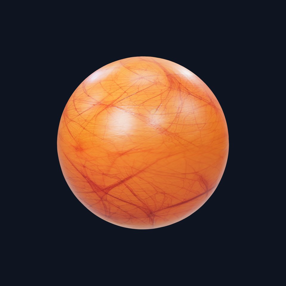 HQ PBR Textures Set Basketball Leather Glossy